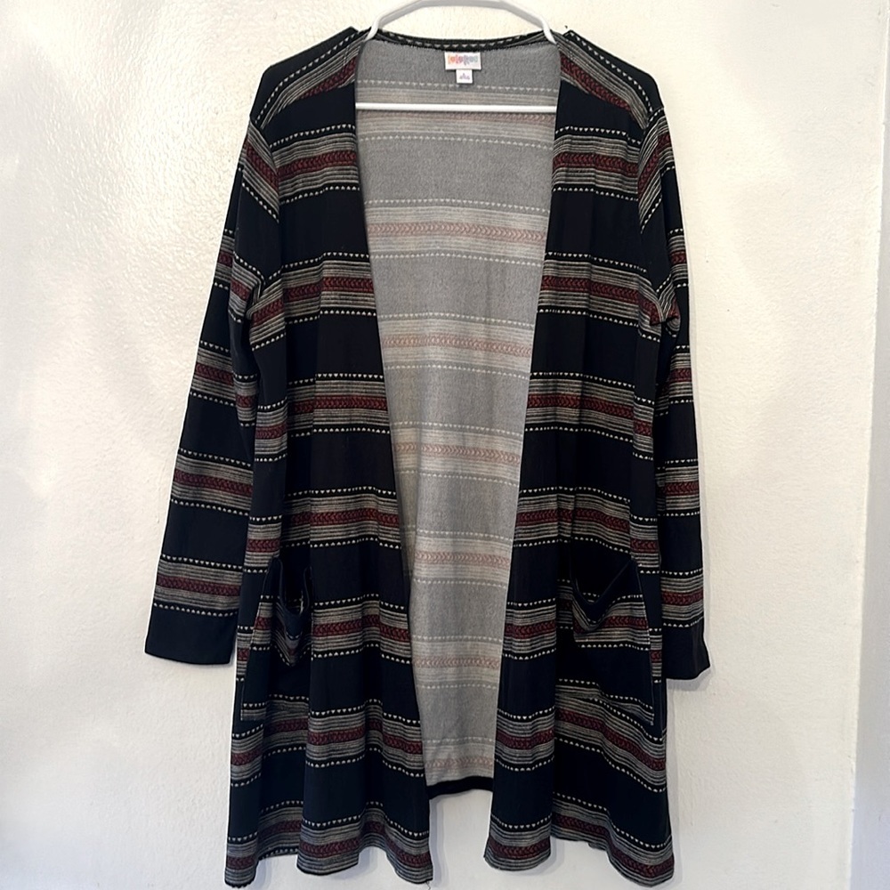 LulaRoe CAROLINE Cardigan Size Large